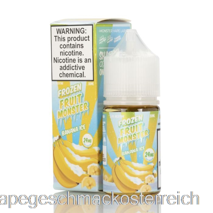 Eisbanane – Gefrorene Fruchtmonstersalze – 30 Ml, 48 Mg Vape-Geschmack